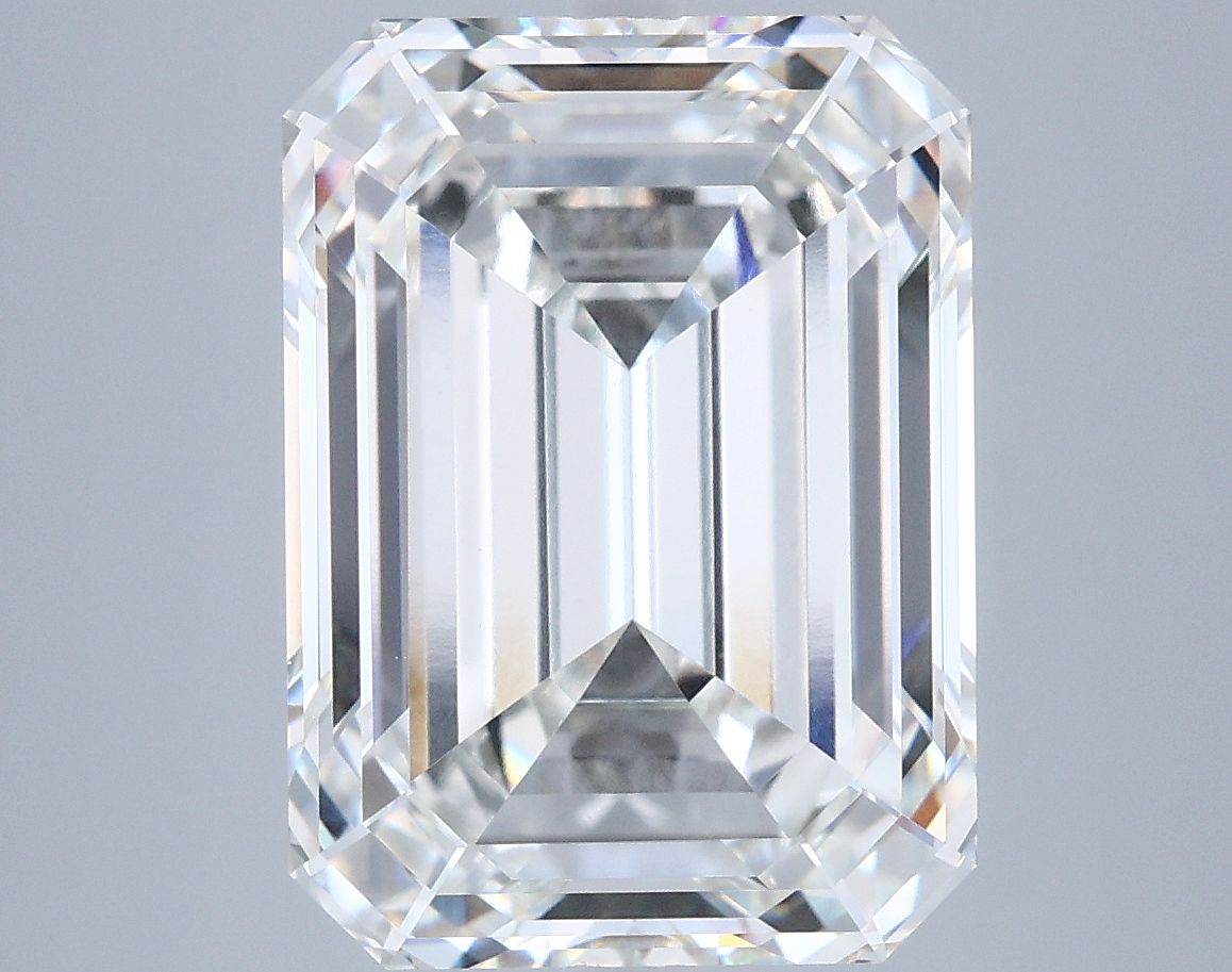 6.35 ct. emerald Lab Grown Diamond front image