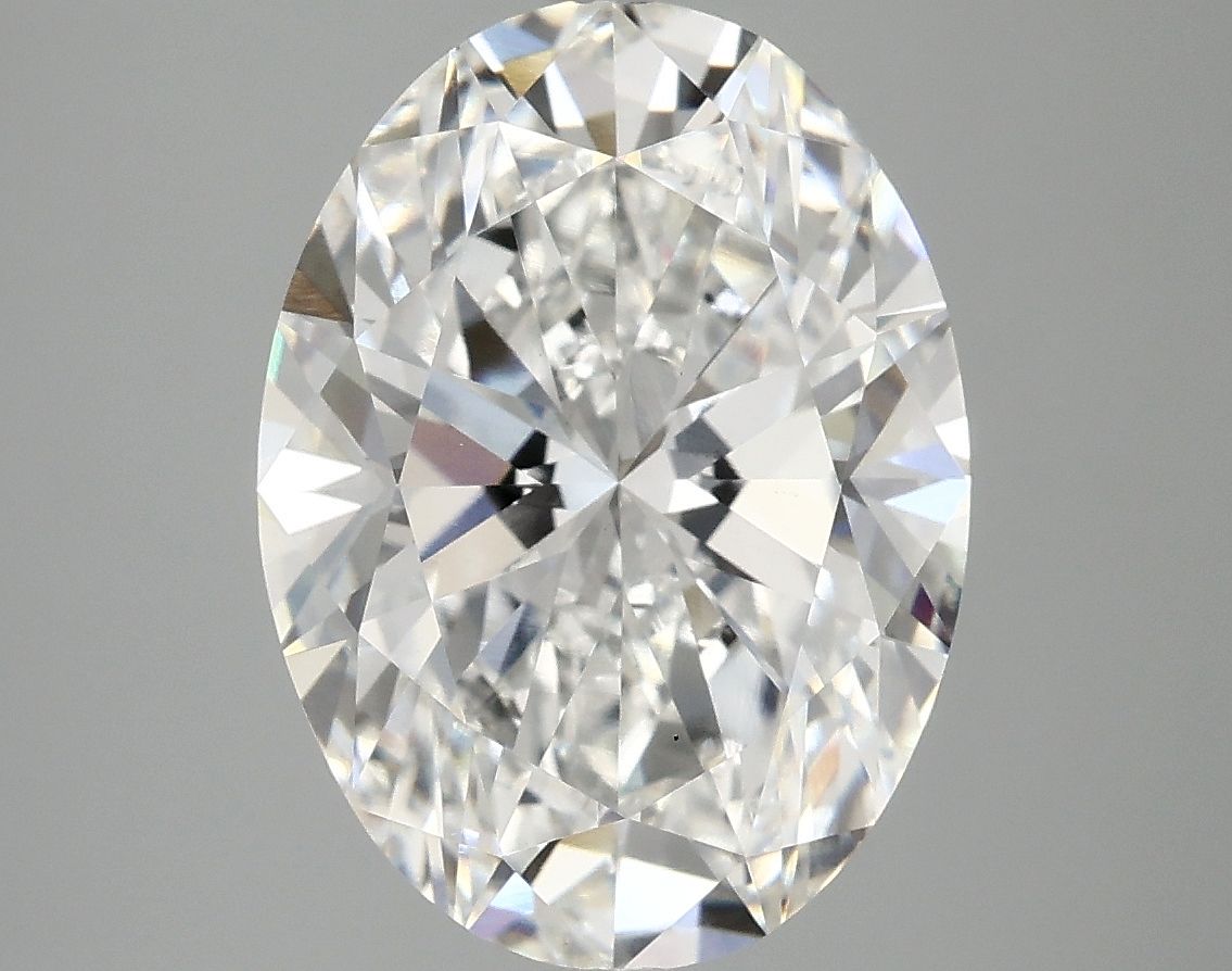 5.09 ct. oval Lab Grown Diamond front image