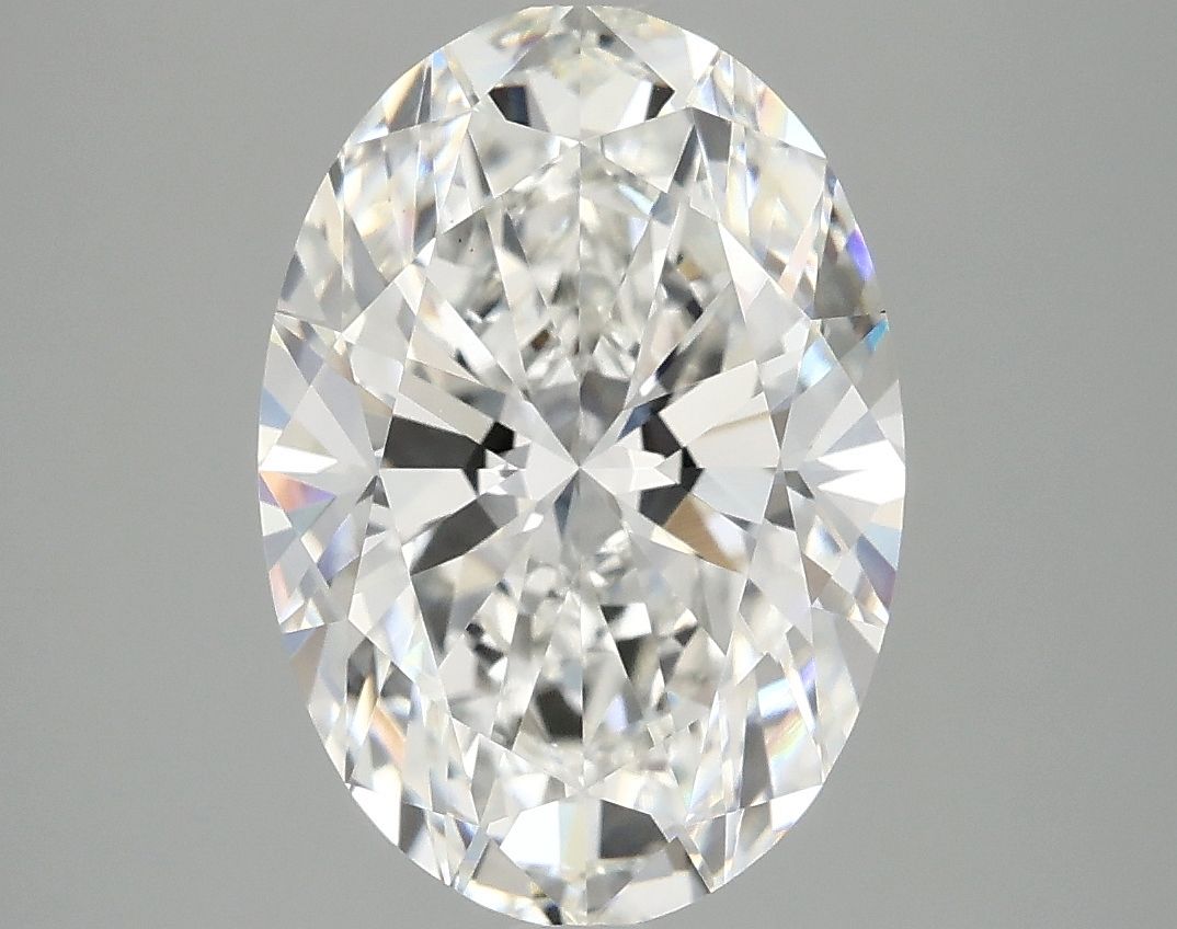 3.86 ct. oval Lab Grown Diamond front image