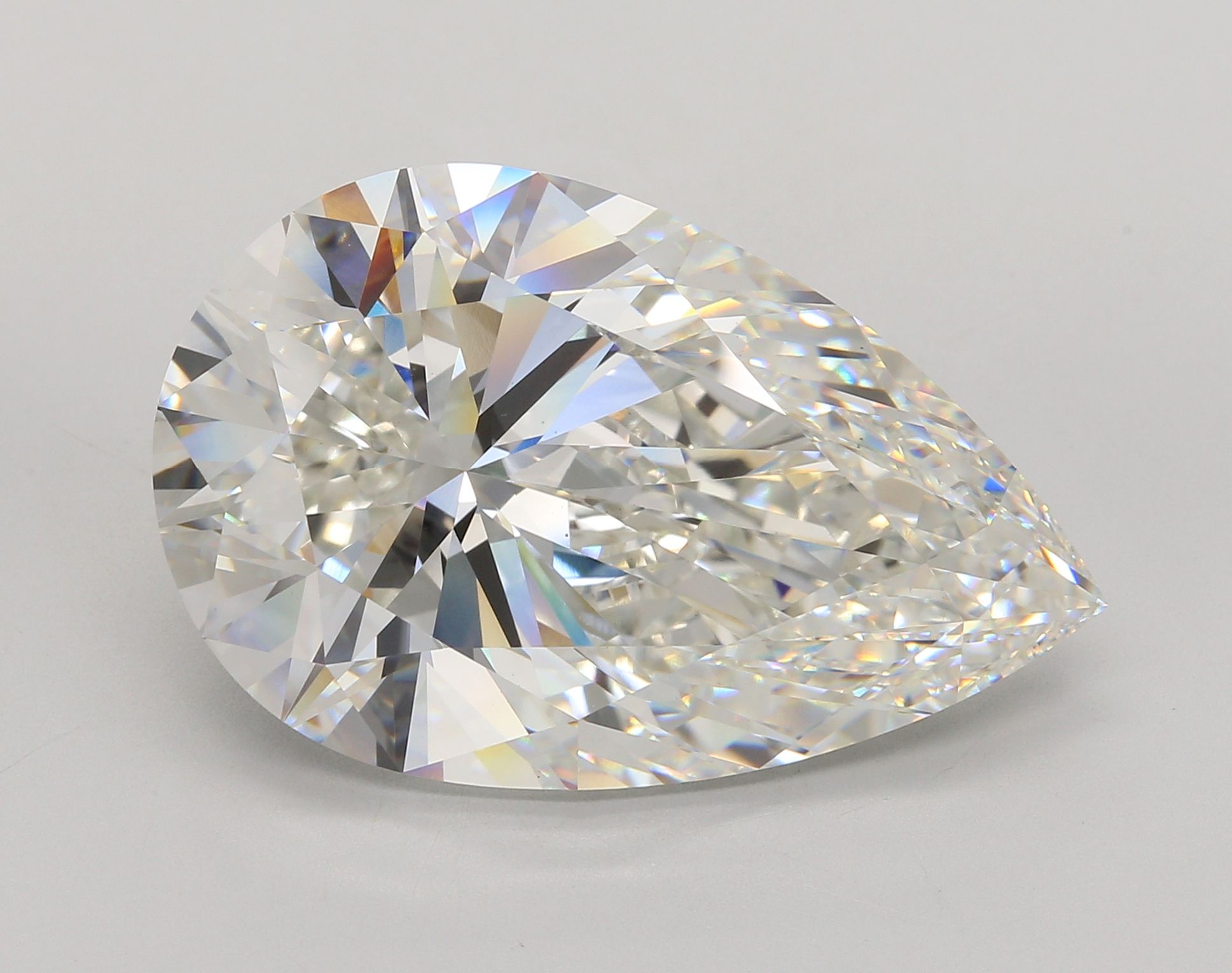 24.27 ct. pear Lab Grown Diamond front image