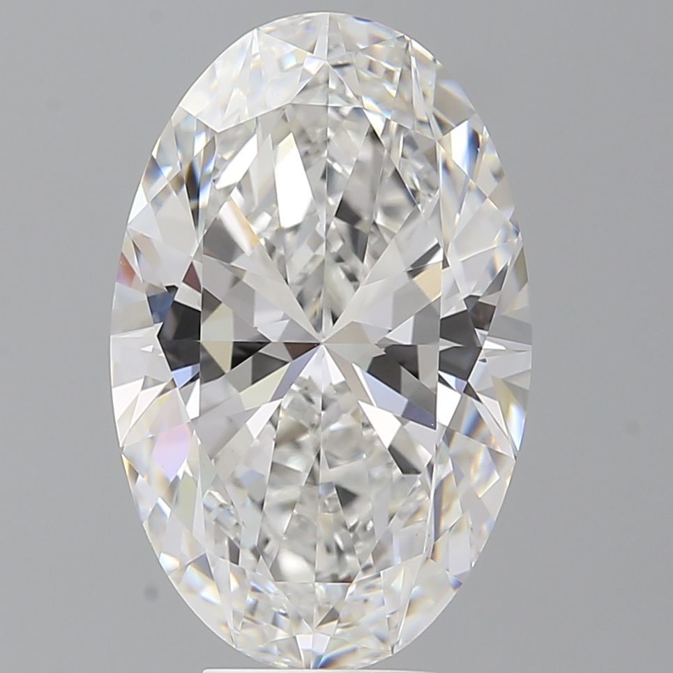 7.59 ct. oval Lab Grown Diamond front image