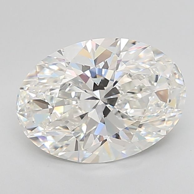 3.92 ct. oval Lab Grown Diamond front image