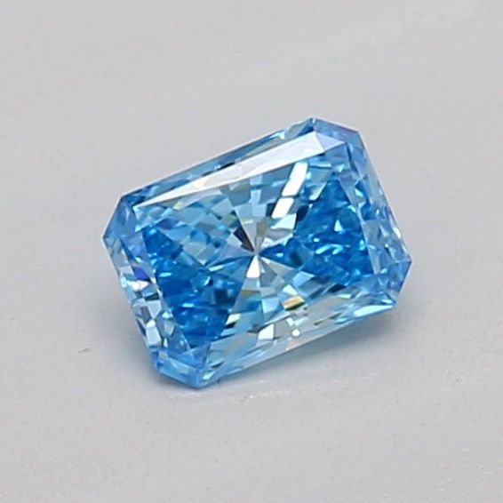 0.19 CT Fancy Vivid Blue RADIANT