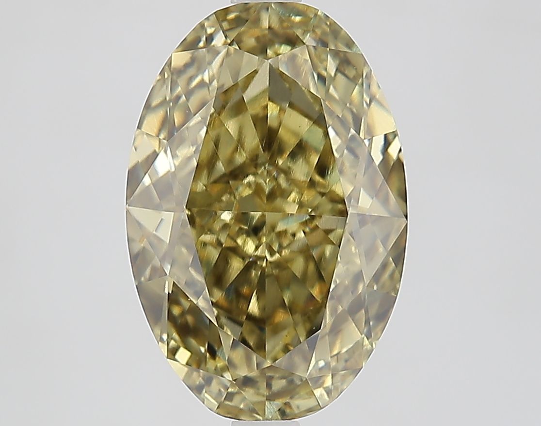 5.09 ct. oval Lab Grown Diamond front image