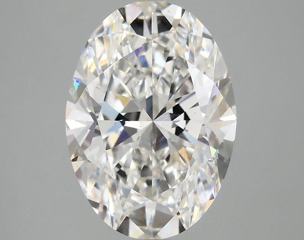 3.87 ct. oval Lab Grown Diamond front image
