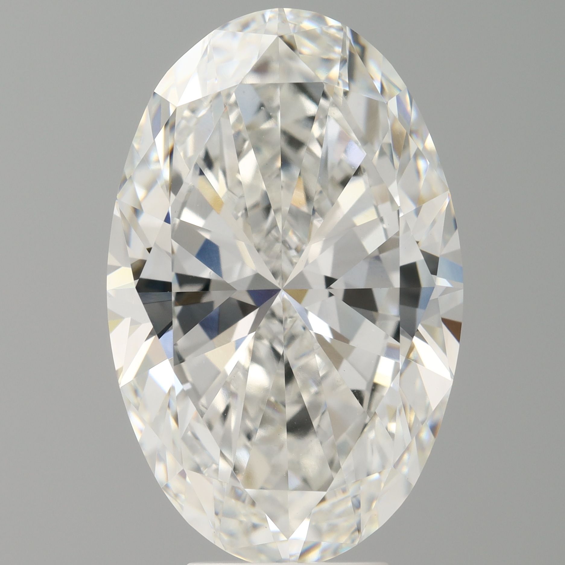 7.01 ct. oval Lab Grown Diamond front image