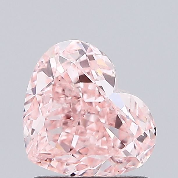 1.12 CT Fancy Vivid Pink HEART