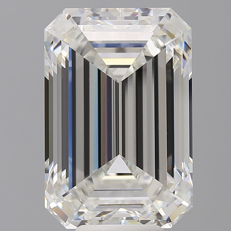 9.58 ct. emerald Lab Grown Diamond front image