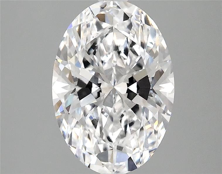 3.08 ct. oval Lab Grown Diamond front image
