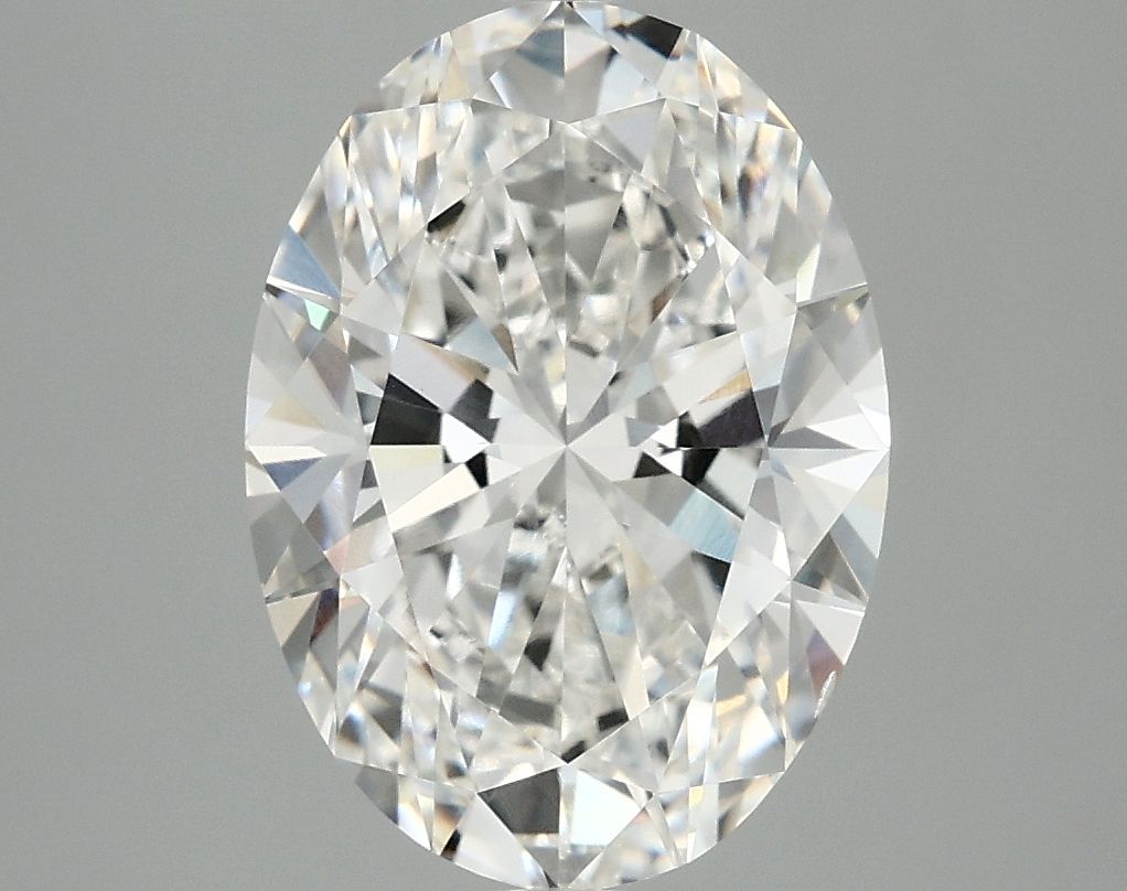 3.91 ct. oval Lab Grown Diamond front image