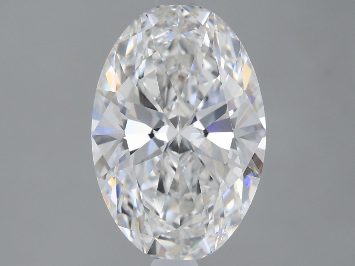 2.02 ct. oval Lab Grown Diamond front image