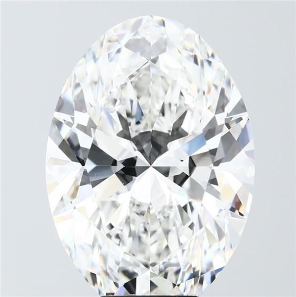 8.08 ct. oval Lab Grown Diamond front image