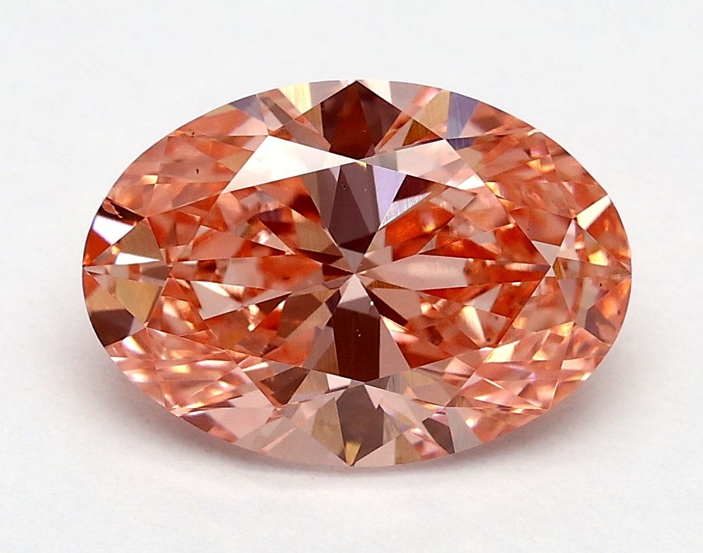 1.70 ct. oval Lab Grown Diamond front image