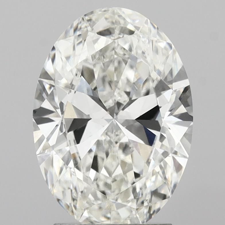 2.74 ct. oval Lab Grown Diamond front image