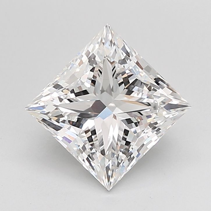 3.03 ct. princess Lab Grown Diamond front image