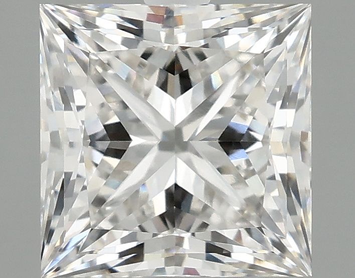 2.10 ct. princess Lab Grown Diamond front image