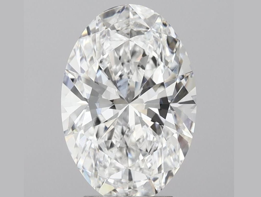 4.07 ct. oval Lab Grown Diamond front image