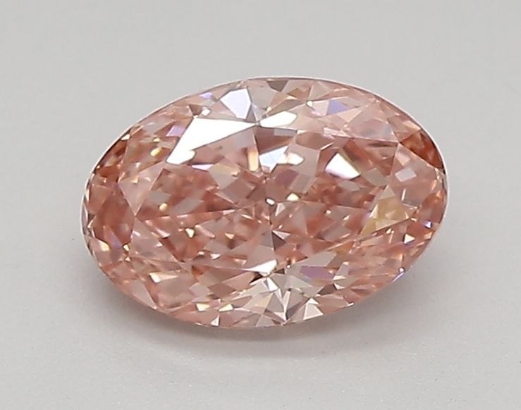 0.86 CT Fancy Vivid Pink OVAL