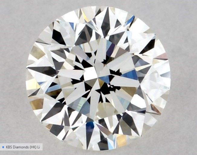 0.59 ct Round diamond