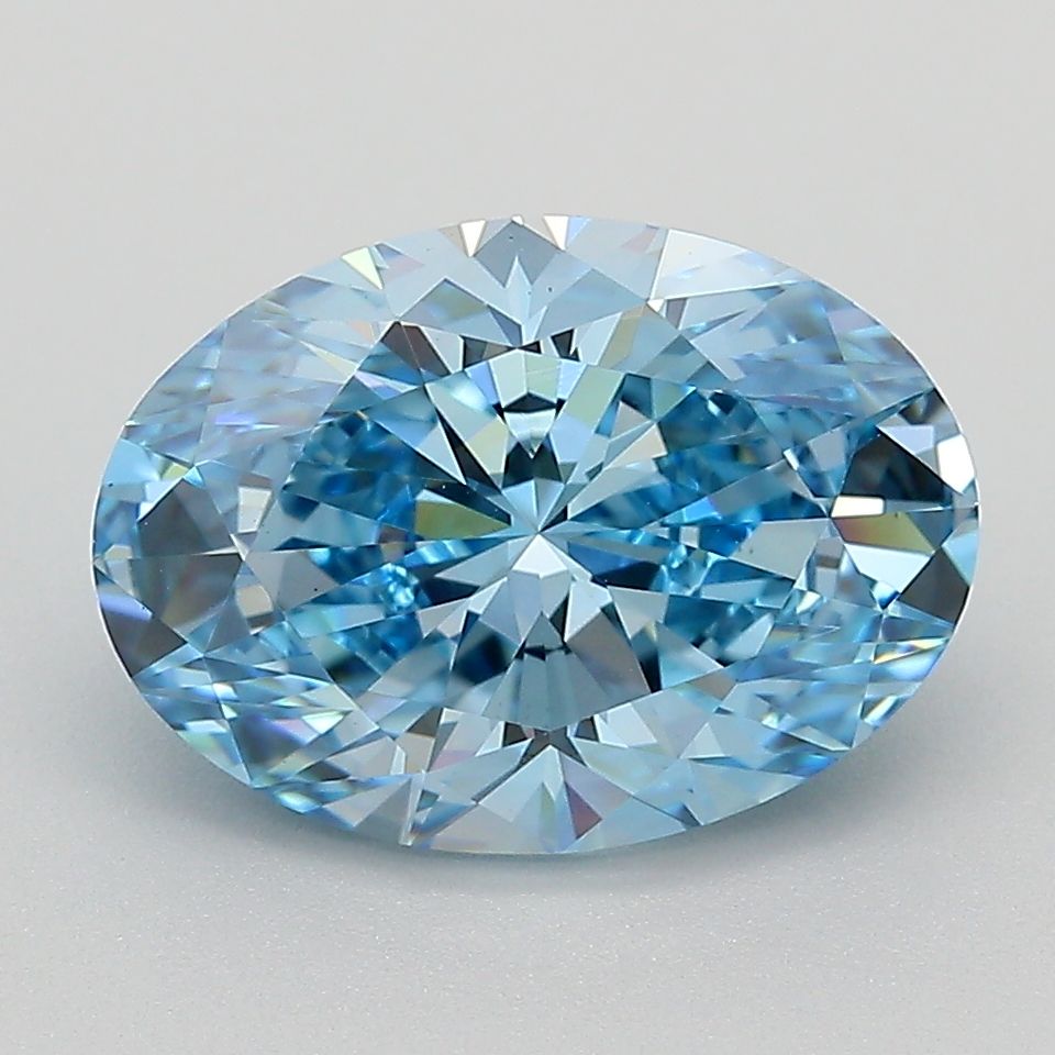3.15 ct. oval Lab Grown Diamond front image