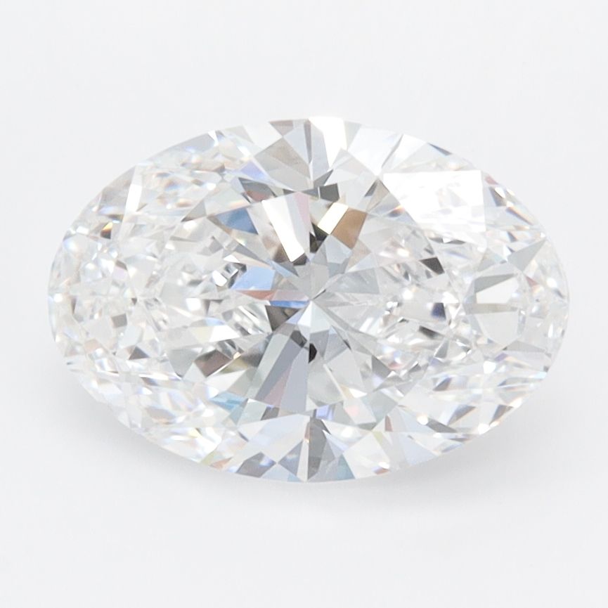 2.08 ct. oval Lab Grown Diamond front image
