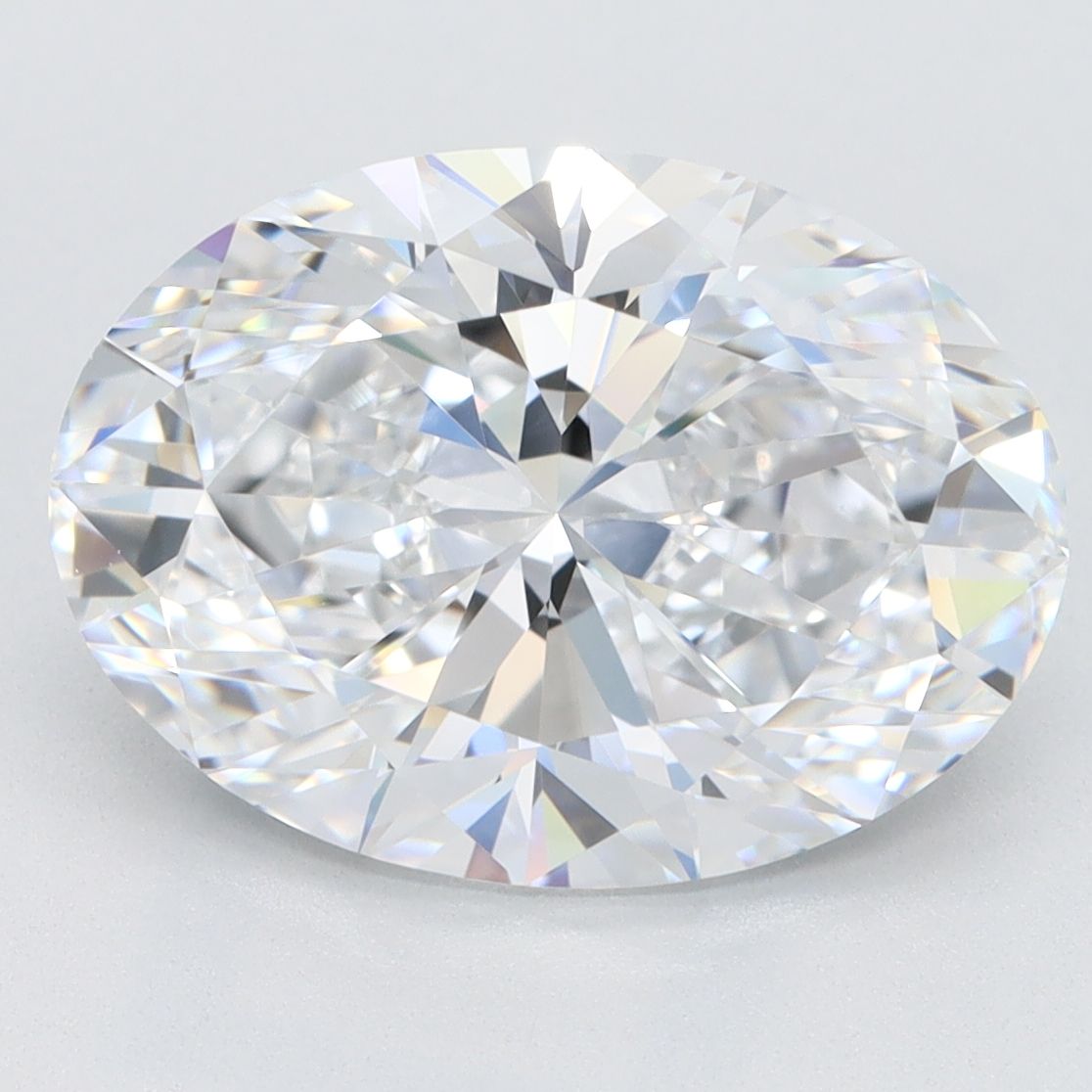 4.14 ct. oval Lab Grown Diamond front image
