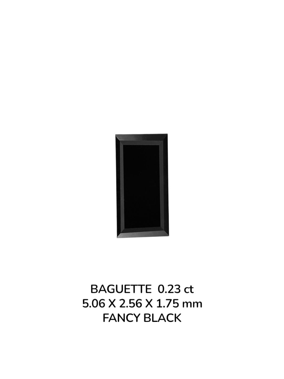 Diament 0.23 ct Fancy Black/VVS2