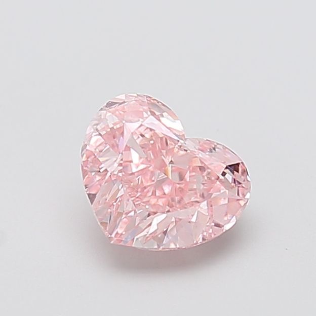 1.39 CT Fancy Intense Pink HEART