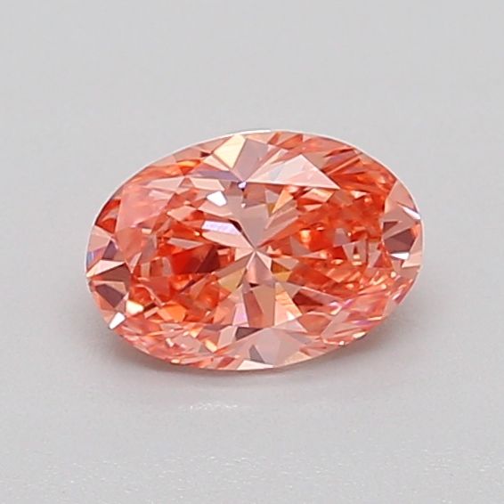 0.54 CT Fancy Vivid Pink OVAL