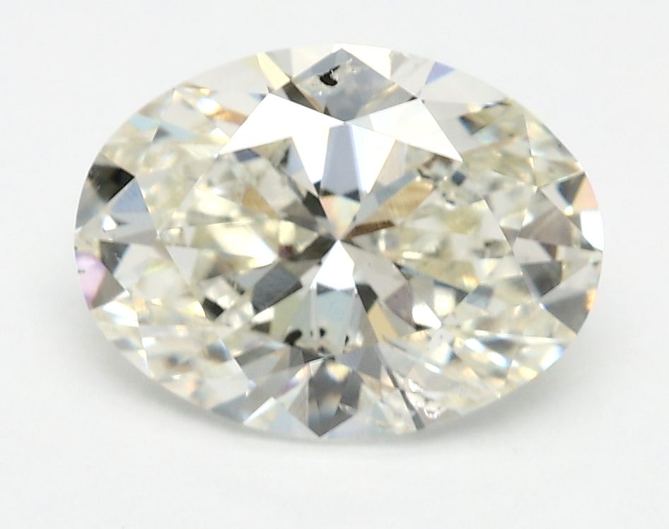2.01 ct. oval Lab Grown Diamond front image