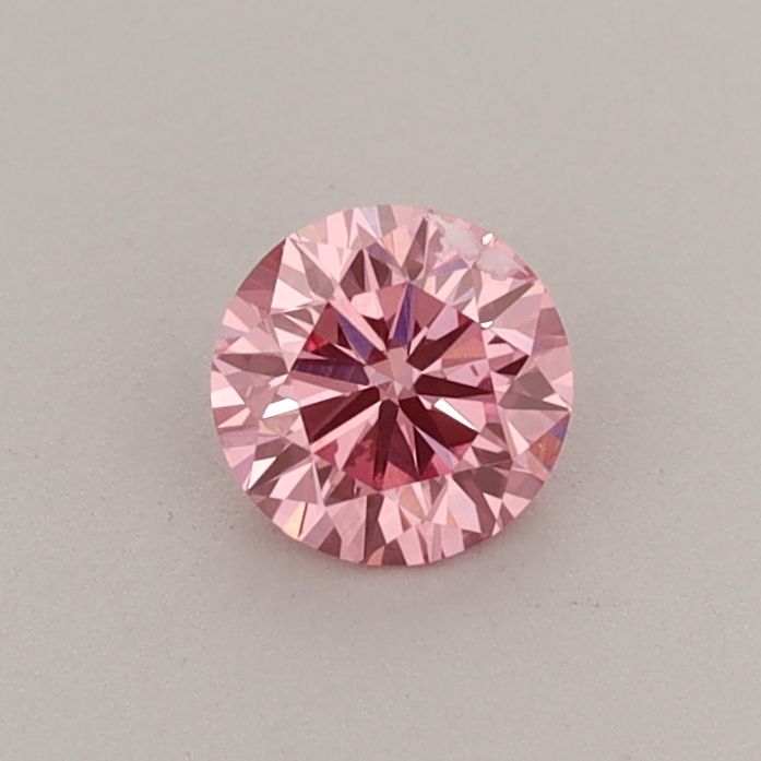 0.37 CT Fancy Vivid Pink ROUND