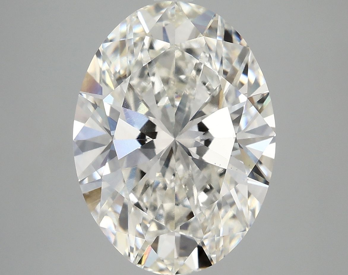 5.07 ct. oval Lab Grown Diamond front image