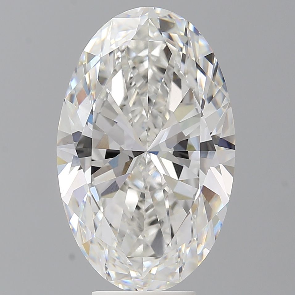 6.58 ct. oval Lab Grown Diamond front image