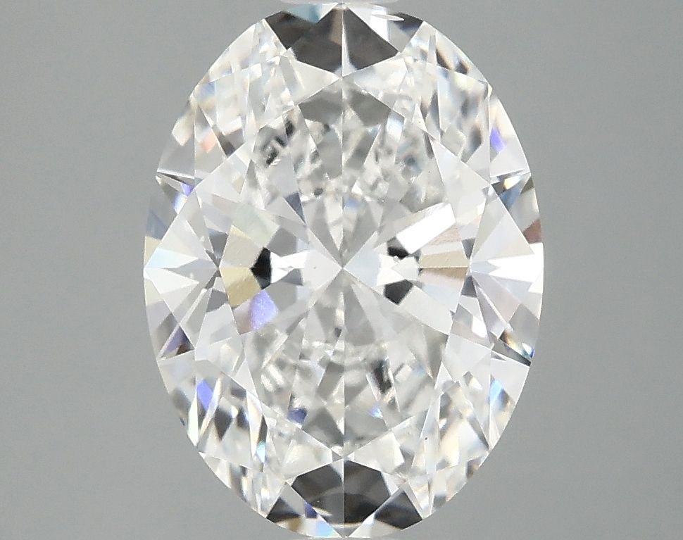 2.84 ct. oval Lab Grown Diamond front image