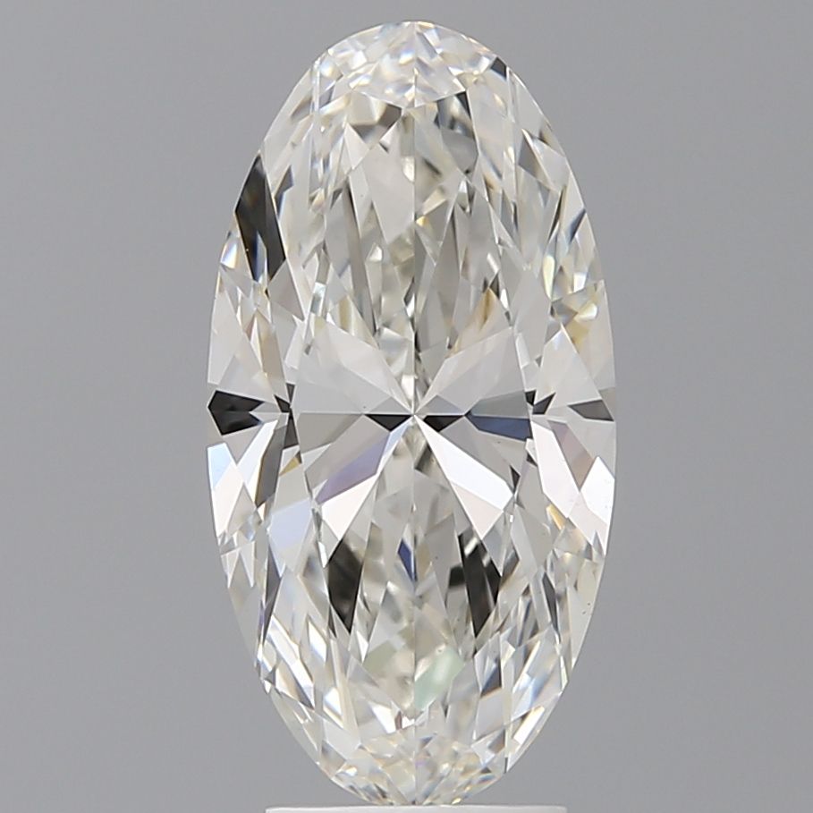 4.10 ct. oval Lab Grown Diamond front image