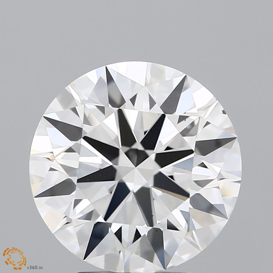 4.84 ct. round Lab Grown Diamond front image