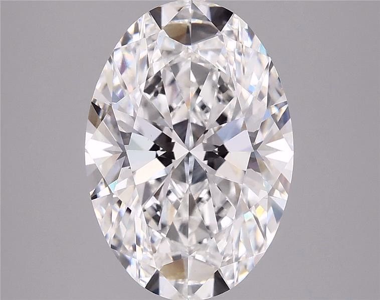 4.08 ct. oval Lab Grown Diamond front image