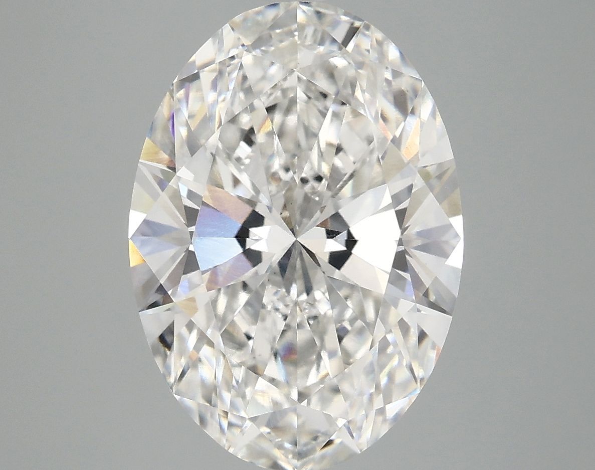 5.00 ct. oval Lab Grown Diamond front image
