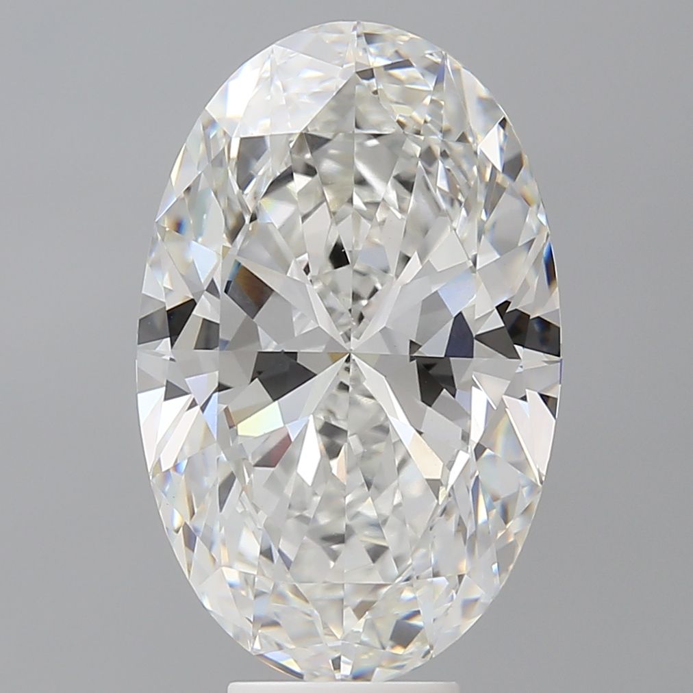 7.60 ct. oval Lab Grown Diamond front image