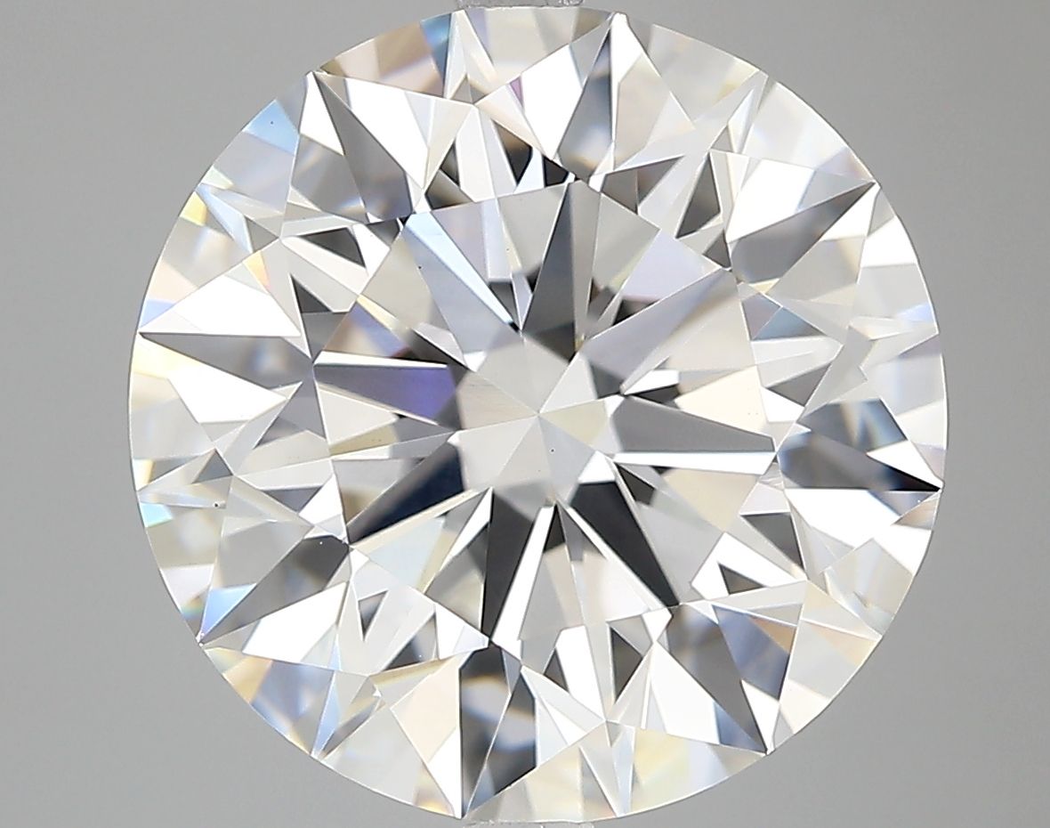 7.04 ct. round Lab Grown Diamond front image