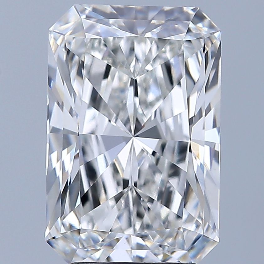 3.46 carat f VS1 EX Cut IGI radiant diamond