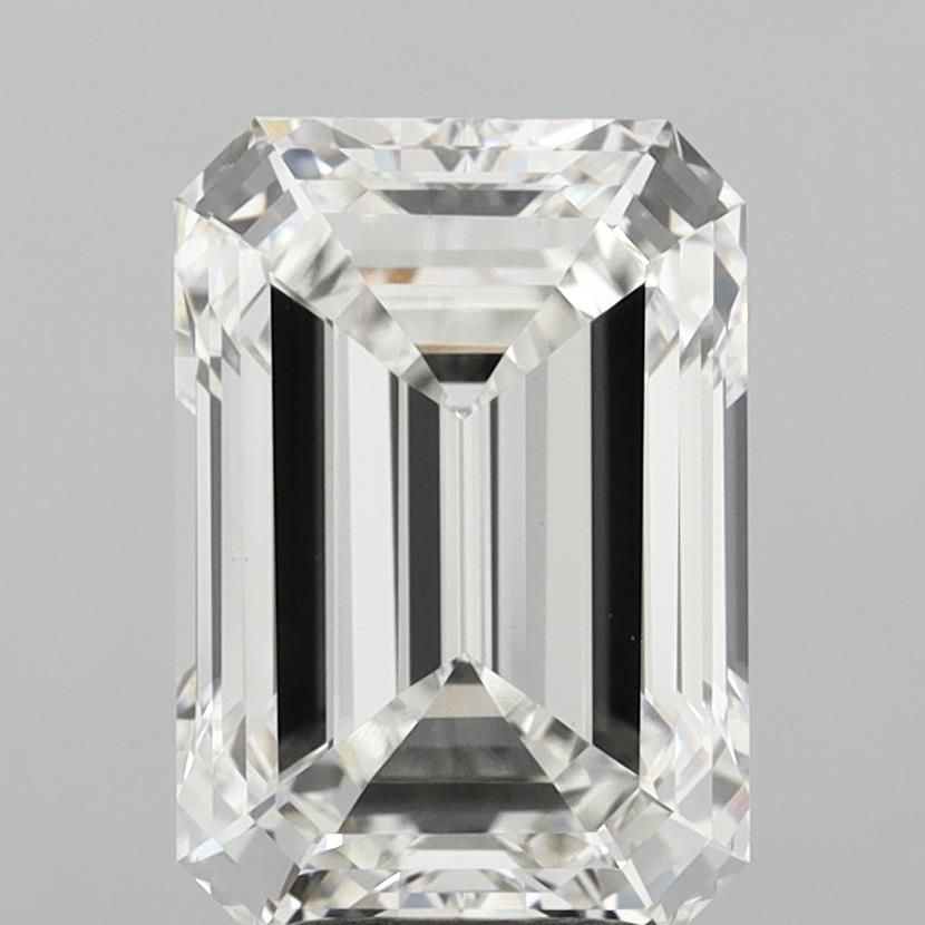 5.04 ct. emerald Lab Grown Diamond front image