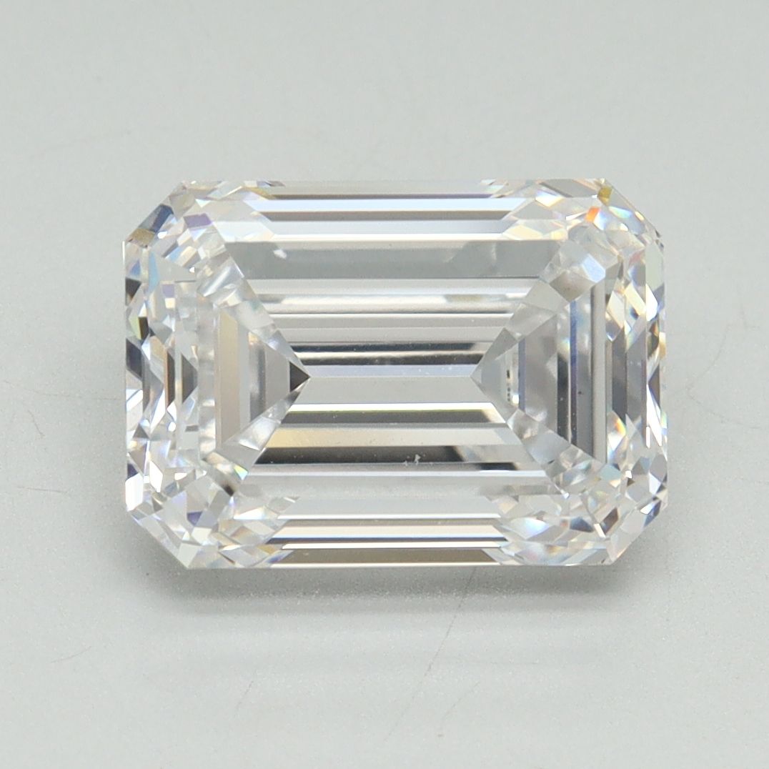 4.09 ct. emerald Lab Grown Diamond front image