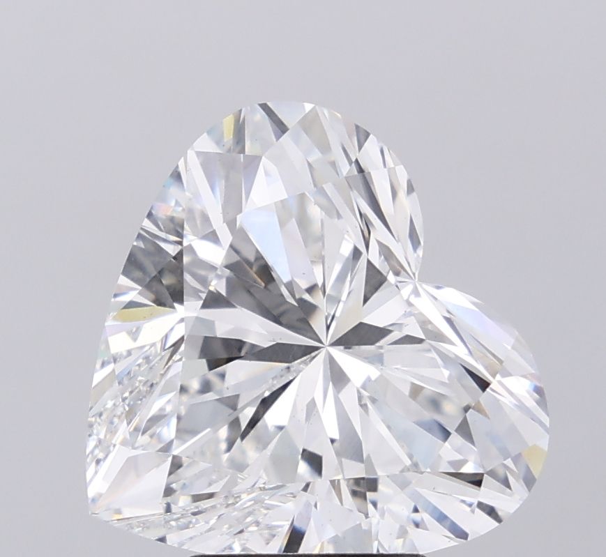 7.08 ct. heart Lab Grown Diamond front image