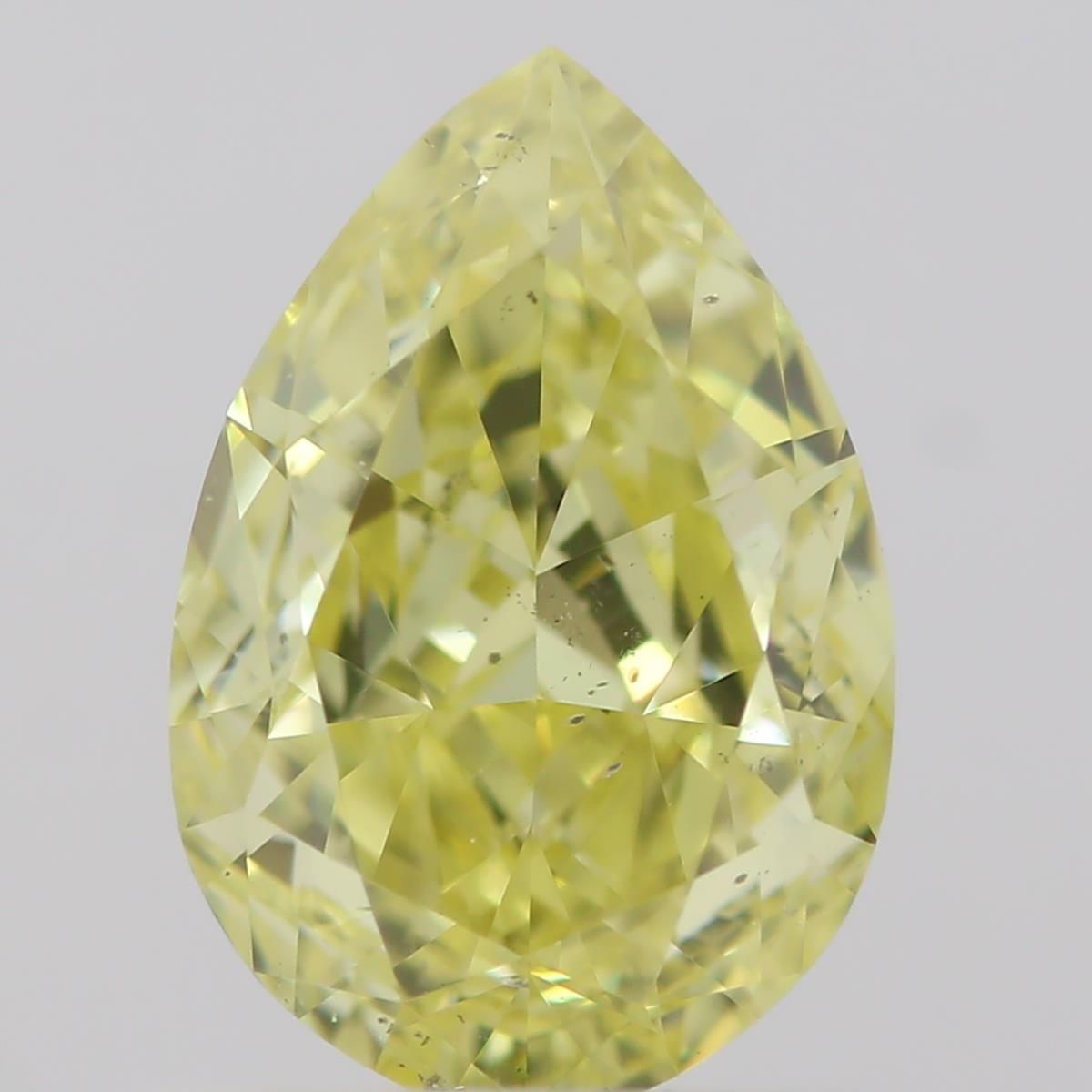 Diament 0.85 ct Fancy Intense Yellow/SI1