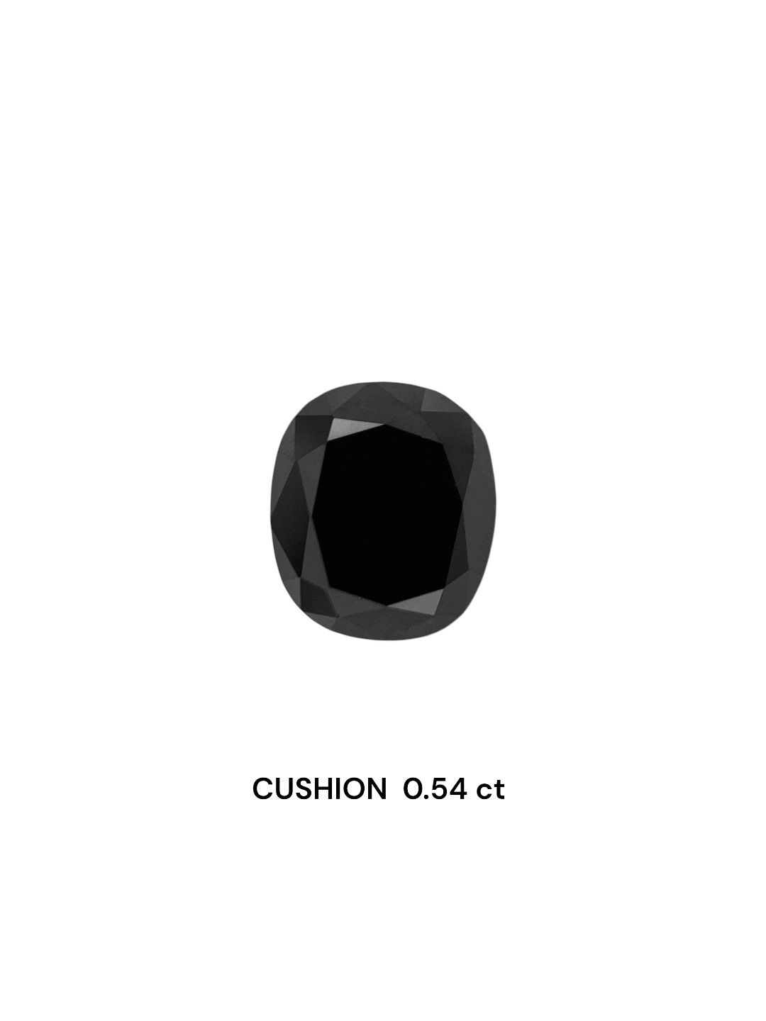 Diament 0.54 ct Fancy Black/VVS2