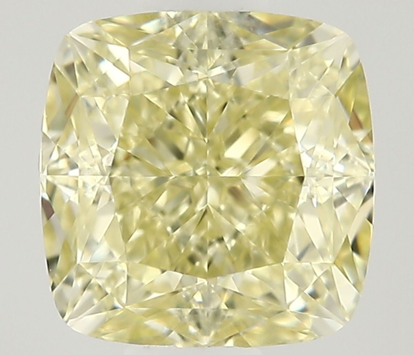 Diament 0.46 ct Fancy Light Yellow/VS1