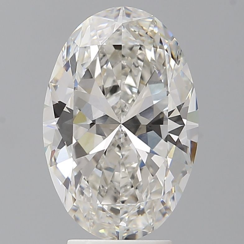 4.08 ct. oval Lab Grown Diamond front image