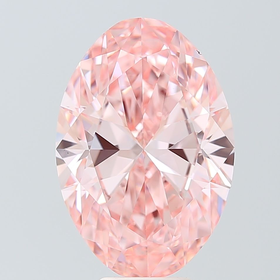 7.02 ct. oval Lab Grown Diamond front image