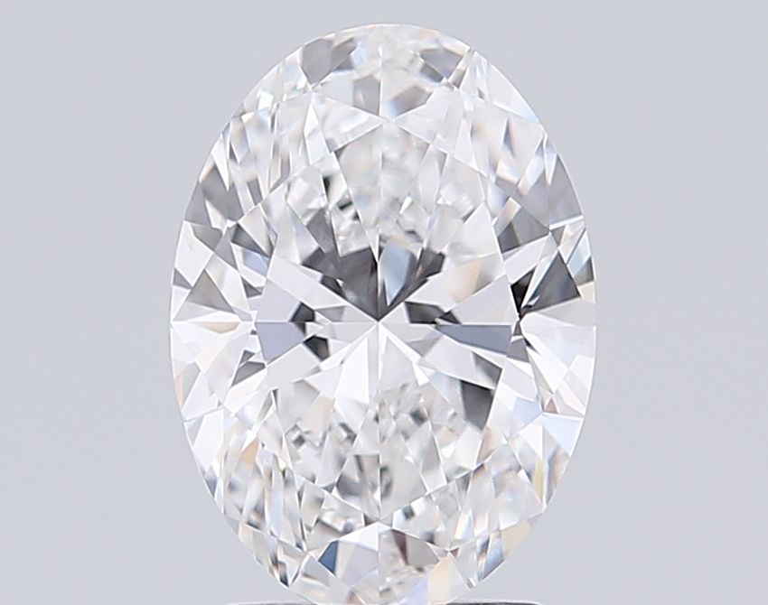3.02 ct. oval Lab Grown Diamond front image